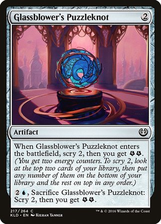 Glassblower's Puzzleknot [Kaladesh] | Arkham Games and Comics