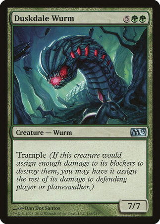 Duskdale Wurm [Magic 2013] | Arkham Games and Comics