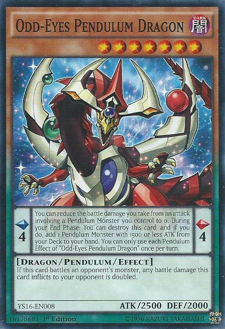 Odd-Eyes Pendulum Dragon [YS16-EN008] Common | Arkham Games and Comics