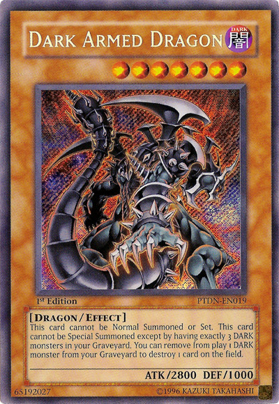 Dark Armed Dragon [PTDN-EN019] Secret Rare | Arkham Games and Comics