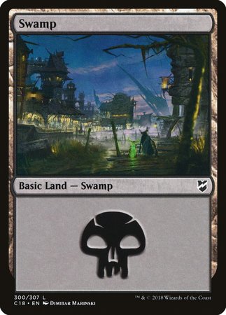 Swamp (300) [Commander 2018] | Arkham Games and Comics