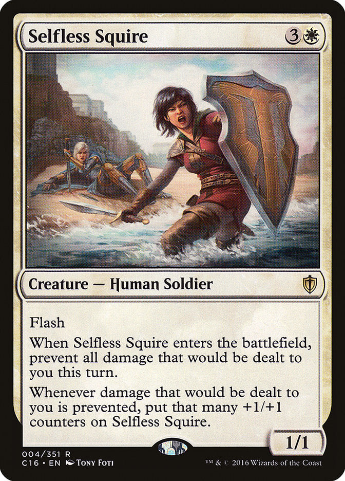 Selfless Squire [Commander 2016] | Arkham Games and Comics