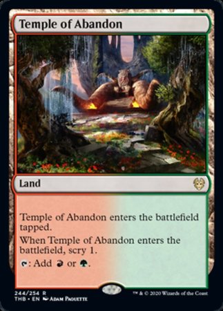 Temple of Abandon [Theros Beyond Death] | Arkham Games and Comics