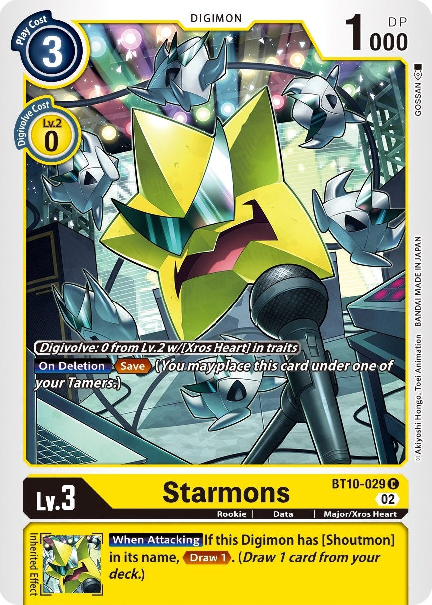 Starmons [BT10-029] [Xros Encounter] | Arkham Games and Comics