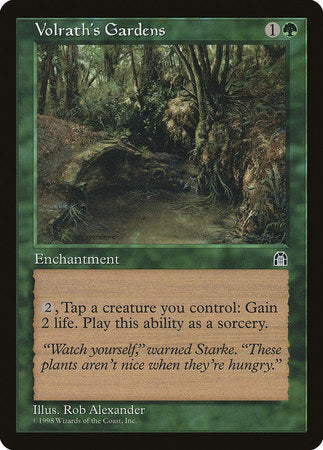 Volrath's Gardens [Stronghold] | Arkham Games and Comics