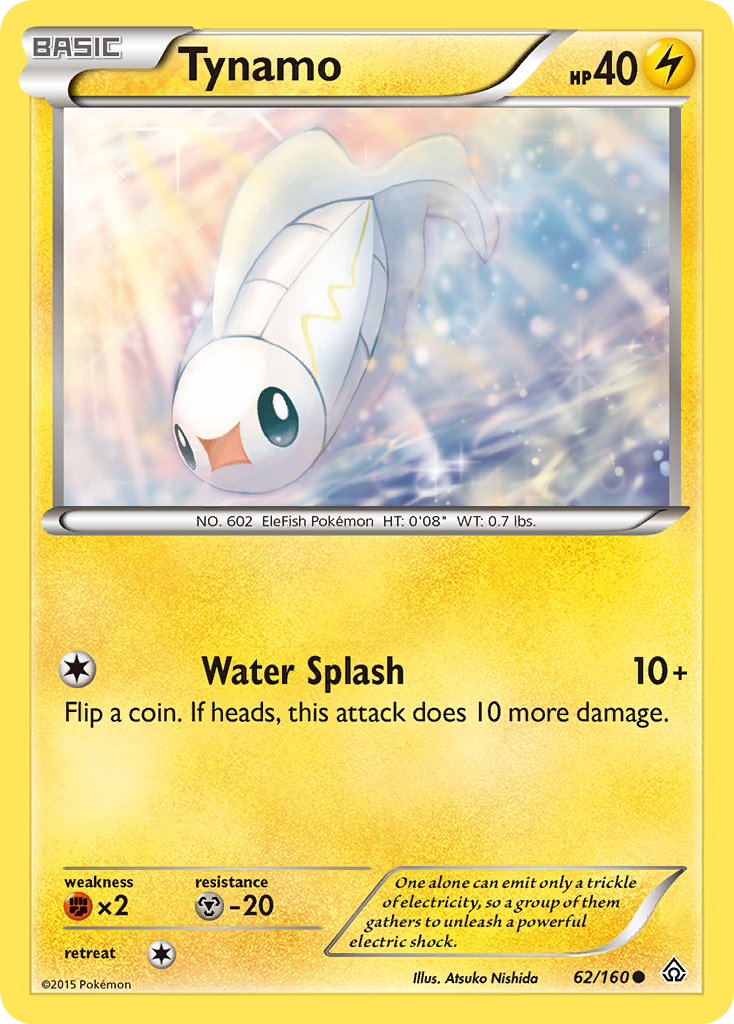 Tynamo (62/160) [XY: Primal Clash] | Arkham Games and Comics