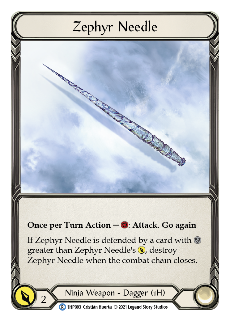 Zephyr Needle (Left) [1HP093] (History Pack 1) | Arkham Games and Comics