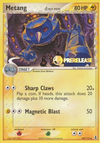 Metang (49/113) (Delta Species) (Prerelease Promo) [EX: Delta Species] | Arkham Games and Comics