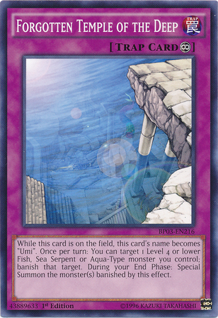 Forgotten Temple of the Deep [BP03-EN216] Common | Arkham Games and Comics