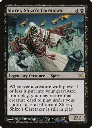 Shirei, Shizo's Caretaker [Betrayers of Kamigawa] | Arkham Games and Comics
