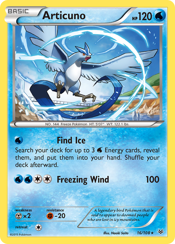 Articuno (16/108) [XY: Roaring Skies] | Arkham Games and Comics