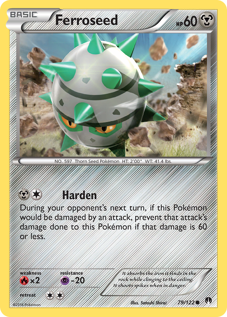 Ferroseed (79/122) [XY: BREAKpoint] | Arkham Games and Comics