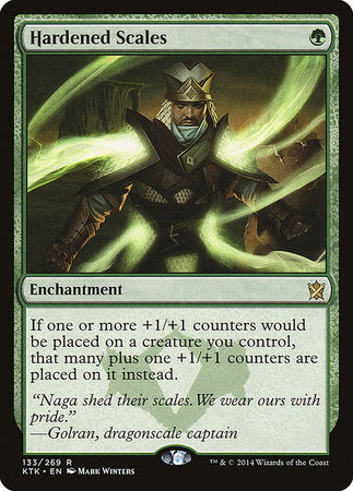 Hardened Scales [Khans of Tarkir] | Arkham Games and Comics