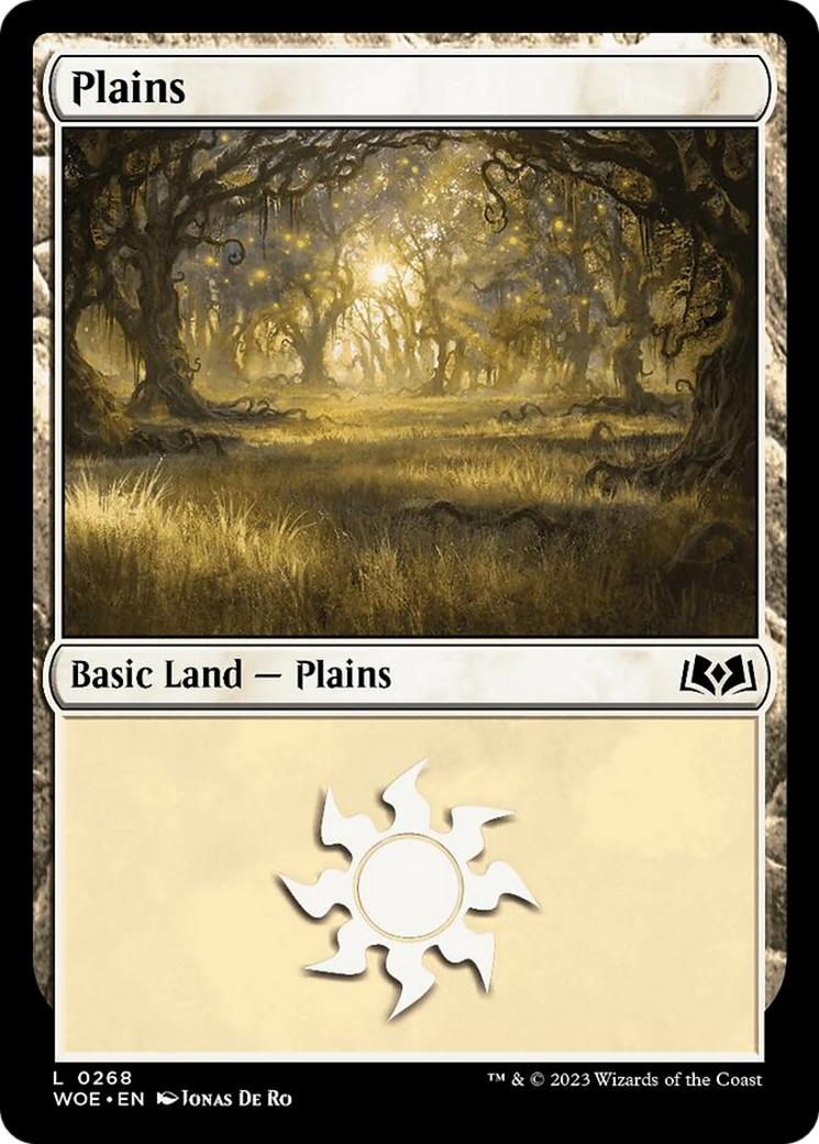 Plains (0268) [Wilds of Eldraine] | Arkham Games and Comics