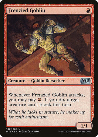 Frenzied Goblin [Magic 2015] | Arkham Games and Comics