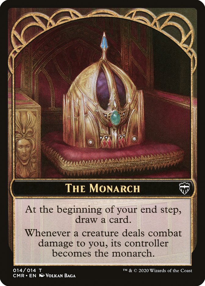 The Monarch // Spirit Token [Commander Legends Tokens] | Arkham Games and Comics