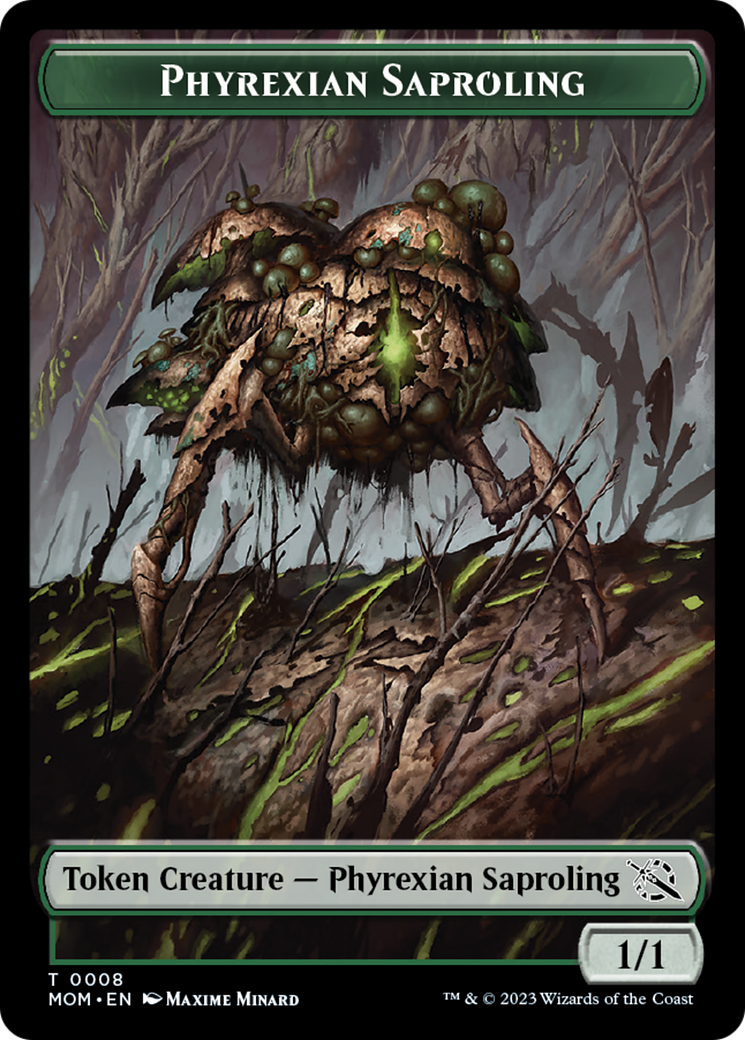 Phyrexian Saproling Token [March of the Machine Tokens] | Arkham Games and Comics