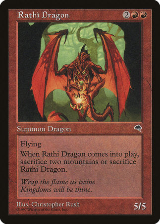 Rathi Dragon [Tempest] | Arkham Games and Comics