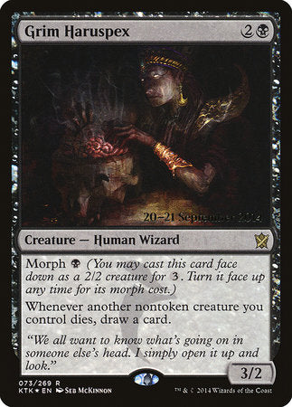 Grim Haruspex [Khans of Tarkir Promos] | Arkham Games and Comics