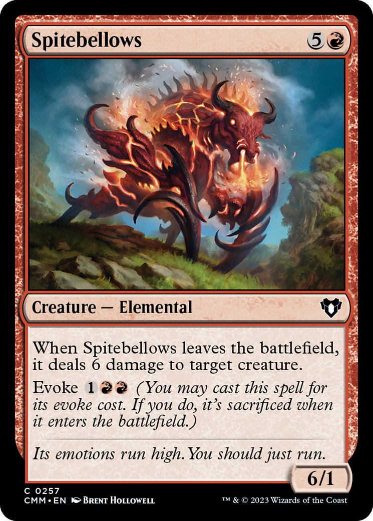 Spitebellows [Commander Masters] | Arkham Games and Comics