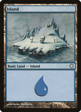 Island (374) [Coldsnap Theme Decks] | Arkham Games and Comics