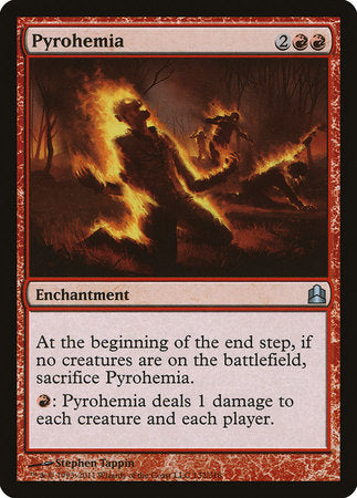 Pyrohemia [Commander 2011] | Arkham Games and Comics