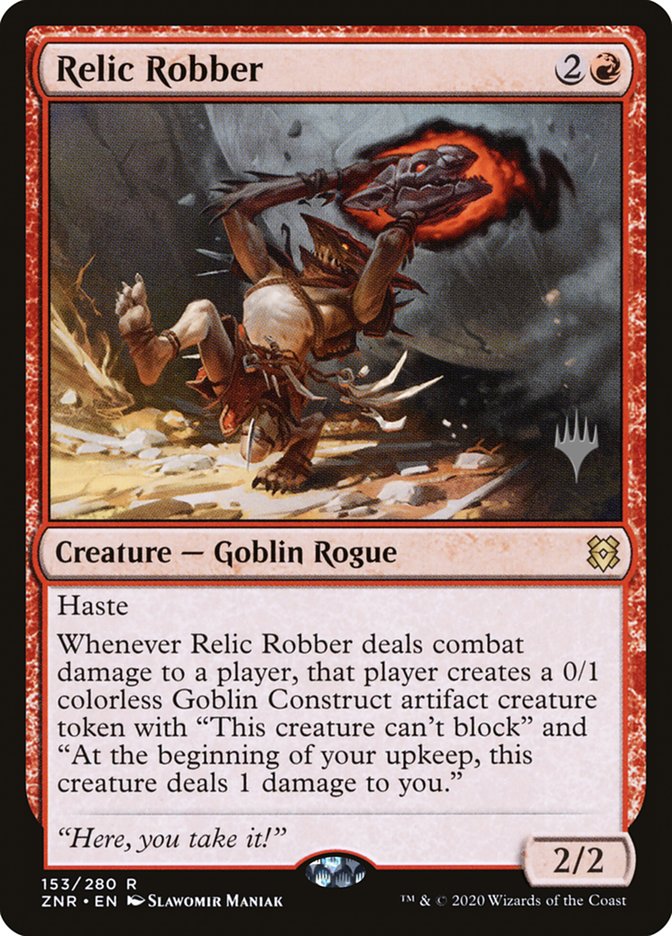 Relic Robber (Promo Pack) [Zendikar Rising Promos] | Arkham Games and Comics