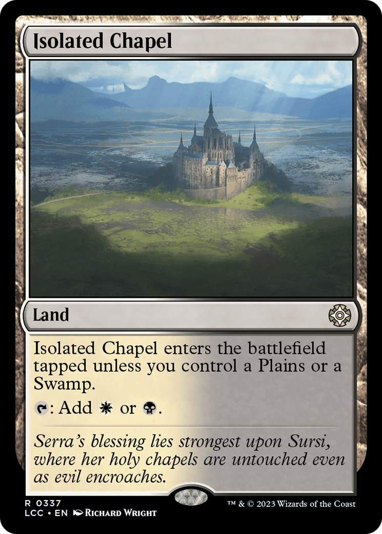 Isolated Chapel [The Lost Caverns of Ixalan Commander] | Arkham Games and Comics