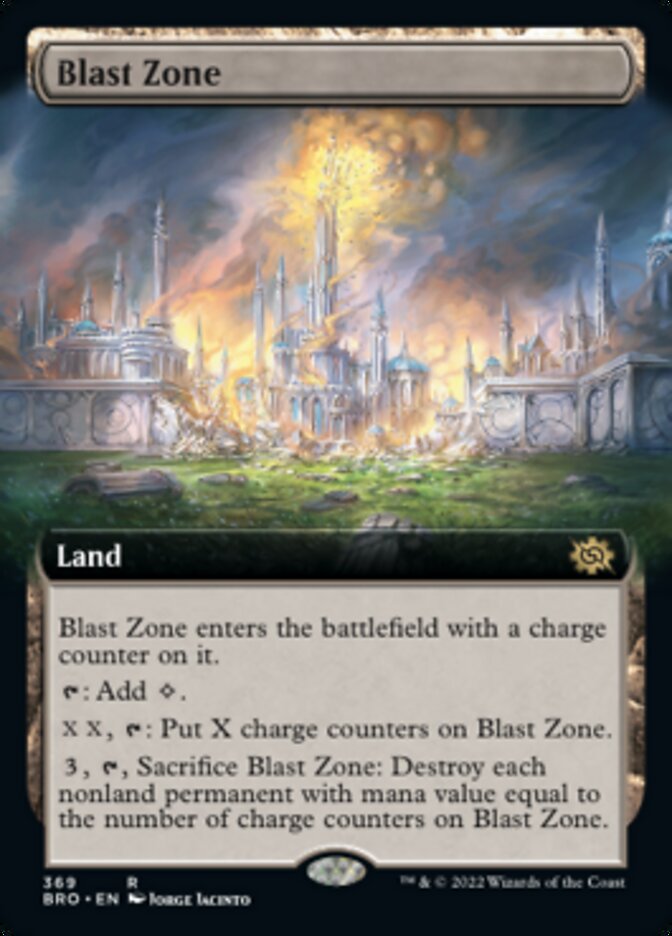 Blast Zone (Extended Art) [The Brothers' War] | Arkham Games and Comics