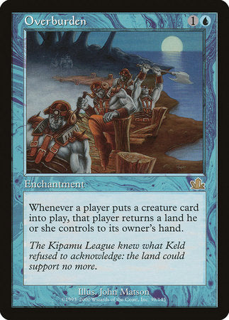 Overburden [Prophecy] | Arkham Games and Comics