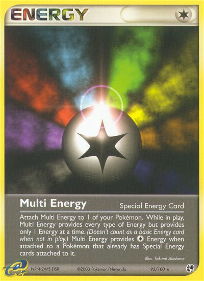 Multi Energy (93/100) [EX: Sandstorm] | Arkham Games and Comics