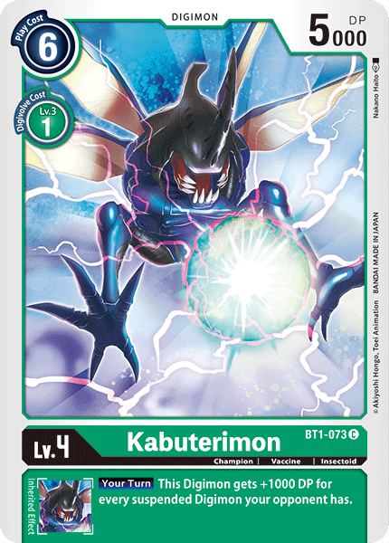 Kabuterimon [BT1-073] [Release Special Booster Ver.1.0] | Arkham Games and Comics