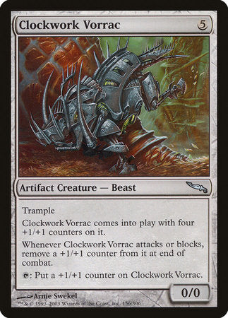 Clockwork Vorrac [Mirrodin] | Arkham Games and Comics