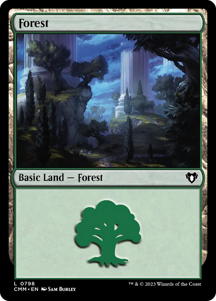 Forest (798) [Commander Masters] | Arkham Games and Comics