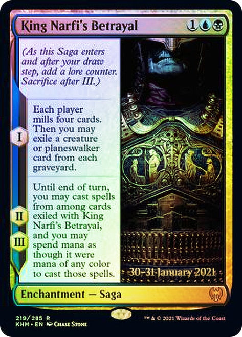 King Narfi's Betrayal [Kaldheim Prerelease Promos] | Arkham Games and Comics