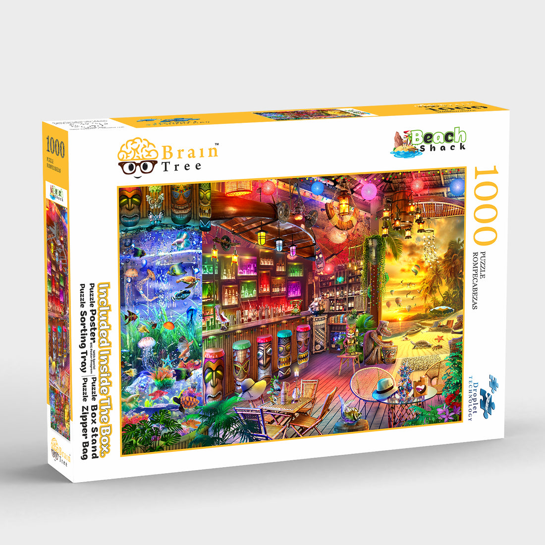 Beach Shack 1000pc Puzzle | Arkham Games and Comics