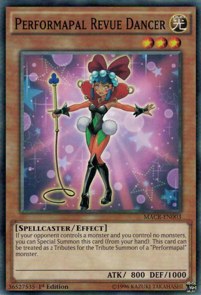 Performapal Revue Dancer [MACR-EN003] Common | Arkham Games and Comics