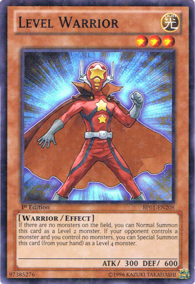 Level Warrior [BP01-EN208] Starfoil Rare | Arkham Games and Comics