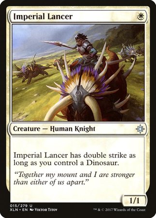 Imperial Lancer [Ixalan] | Arkham Games and Comics