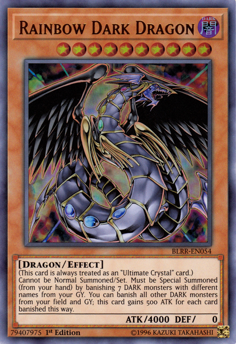 Rainbow Dark Dragon [BLRR-EN054] Ultra Rare | Arkham Games and Comics