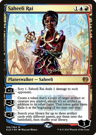 Saheeli Rai [Kaladesh Promos] | Arkham Games and Comics