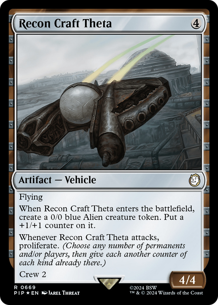 Recon Craft Theta (Surge Foil) [Fallout] | Arkham Games and Comics