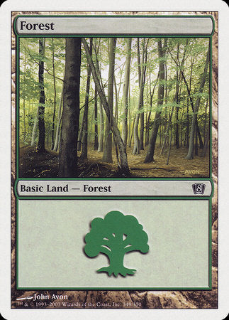 Forest (349) [Eighth Edition] | Arkham Games and Comics