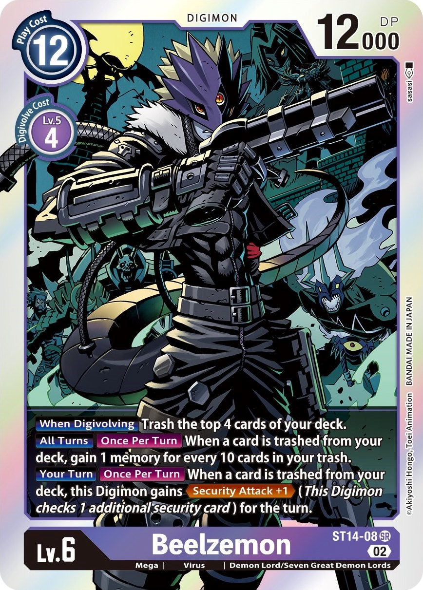 Beelzemon [ST14-08] [Starter Deck: Beelzemon Advanced Deck Set] | Arkham Games and Comics