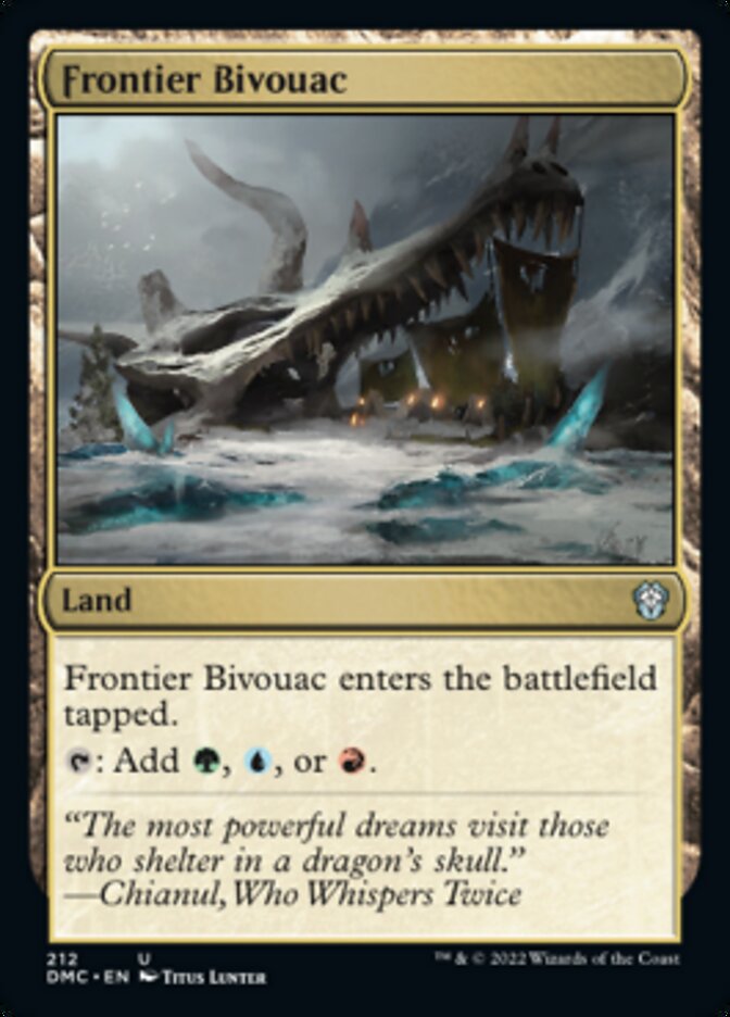 Frontier Bivouac [Dominaria United Commander] | Arkham Games and Comics