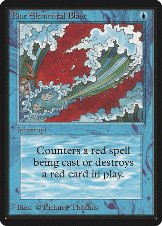 Blue Elemental Blast [Limited Edition Beta] | Arkham Games and Comics