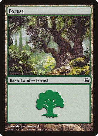 Forest (46) [Duel Decks: Knights vs. Dragons] | Arkham Games and Comics