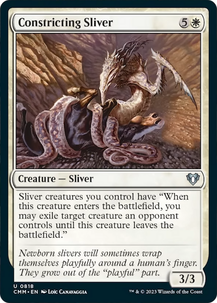 Constricting Sliver [Commander Masters] | Arkham Games and Comics