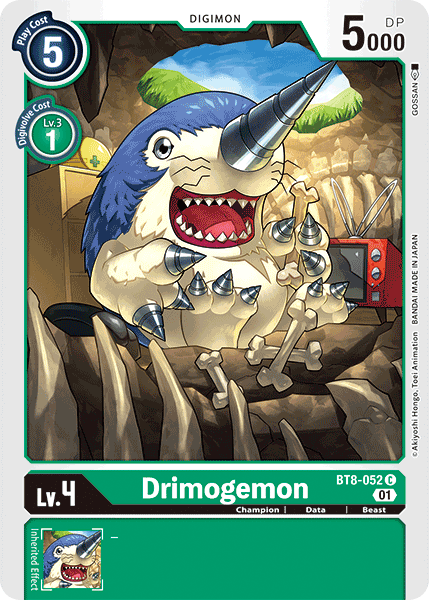 Drimogemon [BT8-052] [New Awakening] | Arkham Games and Comics