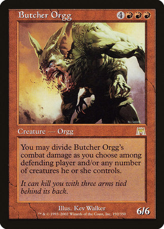 Butcher Orgg [Onslaught] | Arkham Games and Comics